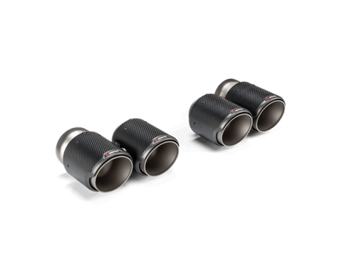 Akrapovic 2021+ BMW M3 (G80)/M4 (G82) Tail Pipe Set (Classic Carbon Design) - Miami AutoSport Technik