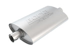 Borla Universal Pro-XS Oval 2.5in Inlet/Outlet Center/Center Notched Muffler - Miami AutoSport Technik