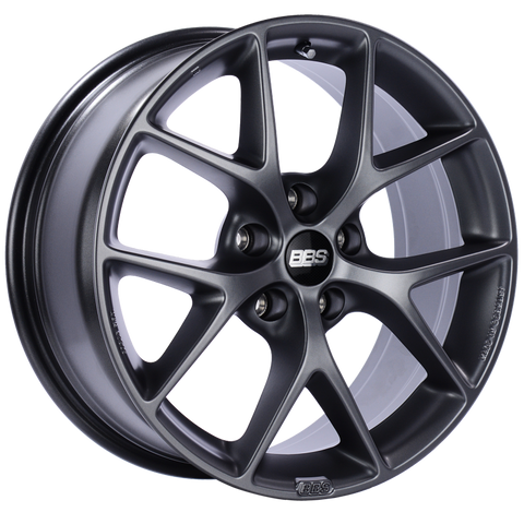 BBS SR 18x8 5x112 ET45 Satin Grey Wheel -82mm PFS/Clip Required - Miami AutoSport Technik