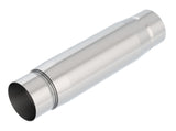 Borla CrateMuffler Resonator Option 3in Center/Center 3.5in Round x 10in - Null Sound Center/Center - Miami AutoSport Technik