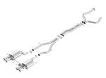 Borla 2016 Cadillac ATS-V 3.6L Twin Turbo Catback Exhaust 4in Tips Dual Split Rear Exit - Miami AutoSport Technik