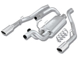 Borla 09-13 Dodge RAM 1500 5.7L CC/SB w/Fact Sngl Exh C/B 3x2.5in Single Round Rolled Split Rear - Miami AutoSport Technik