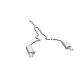 MagnaFlow Cat Back, SS, 2.5in, Street, Dual Split Polished 4.5in Tips 2015 Ford Mustang Ecoboost - Miami AutoSport Technik
