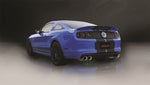 Corsa 13-13 Ford Mustang Shelby GT500 5.8L V8 Polished Sport Axle-Back Exhaust - Miami AutoSport Technik