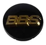 BBS Center Cap 70.6mm Black/Gold (3-tab) (56.24.073) - Miami AutoSport Technik