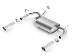 Borla 12-16 Jeep Wrangler 3.6L AT/MT 4WD Single Split Rr Exit Touring Exhaust (rear section only) - Miami AutoSport Technik