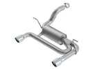 Borla 2018 Jeep Wrangler JL/JLU 3.6L 2DR/4DR ATAK SS Axle Back Exhaust w/3.5in Tips - Miami AutoSport Technik