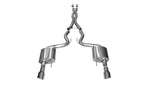 Corsa 2015 Ford Mustang GT 5.0 3in Cat Back Exhaust, Polish Dual 4.5in Tip (Xtreme) - Miami AutoSport Technik