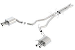 Borla 15-16 Ford Mustang Shelby GT350 5.2L ATAK Cat Back Exhaust (Uses Factory Valence) - Miami AutoSport Technik
