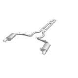 MagnaFlow Cat Back, SS, 3in, Street, Dual Split Polished 4.5in Tips 2015 Ford Mustang GT V8 5.0L - Miami AutoSport Technik