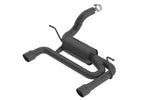 Borla 2018 Jeep Wrangler JL/JLU 3.6L 2DR/4DR S-Type SS Axle Back Black Coated Exhaust w/3.5in Tips - Miami AutoSport Technik
