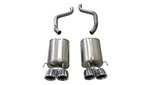 Corsa 05-08 Chevrolet Corvette (C6) 6.0L/6.2L Polished Xtreme Axle-Back Exhaust w/4.5in Tips - Miami AutoSport Technik