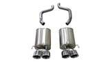 Corsa 09-13 Chevrolet Corvette (C6) 6.2L Polished Xtreme Axle-Back Exhaust w/4.5in Tips - Miami AutoSport Technik