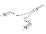 Borla S-Type Cat-Back 15-17 Ford Mustang GT 5.0L V8 MT/AT 2.5in pipe 4in tip - Miami AutoSport Technik