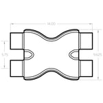 MagnaFlow Smooth Trans X 3/3 X 14 SS - Miami AutoSport Technik