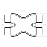 MagnaFlow Smooth Trans X 3/3 X 14 SS - Miami AutoSport Technik