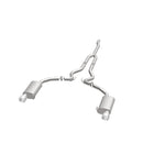 MagnaFlow Cat Back, SS, 2.5in, Street, Dual Split Polished 4.5in Tips 2015 Ford Mustang Ecoboost - Miami AutoSport Technik