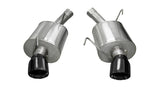 Corsa 05-10 Ford Mustang Shelby GT500 5.4L V8 Black Sport Axle-Back Exhaust - Miami AutoSport Technik