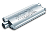 Borla Pro-XS 3in, 2-1/2in, 19in x 9-1/2in x 4in Oval Cen/Dual Turbo XL Muffler - Miami AutoSport Technik