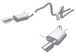 Borla 2011 Ford Mustang 3.7L 6cyl 6spd RWD SS S-Type Catback Exhaust - Miami AutoSport Technik
