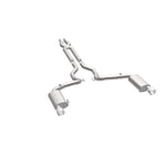 MagnaFlow Cat Back, SS, 3in, Street, Dual Split Polished 4.5in Tips 2015 Ford Mustang GT V8 5.0L - Miami AutoSport Technik