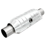 MagnaFlow Conv Univ 2.25in Inlet/Outlet Center/Center Round 11in Body L x 5.125in W x 15in Overall L - Miami AutoSport Technik