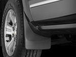 WeatherTech 14+ Chevrolet Silverado No Drill Mudflaps - Black - Miami AutoSport Technik