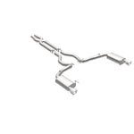MagnaFlow Cat Back, SS, 3in, Street, Dual Split Polished 4.5in Tips 2015 Ford Mustang GT V8 5.0L - Miami AutoSport Technik