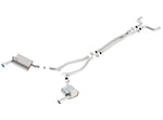 Borla 14-15 Camaro 3.6L V6 Single Split Rear Exit Touring Catback Exhaust - Miami AutoSport Technik