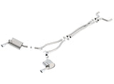 Borla 14-15 Camaro 3.6L V6 Single Split Rear Exit Touring Catback Exhaust - Miami AutoSport Technik