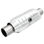 MagnaFlow Conv Univ 2.25in Inlet/Outlet Center/Center Round 11in Body L x 5.125in W x 15in Overall L - Miami AutoSport Technik