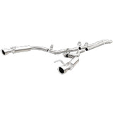 MagnaFlow Cat Back, SS, 2.5in, Competition, Dual Split Polished 4.5in Tips 2015 Ford Mustang V6 3.7L - Miami AutoSport Technik
