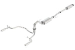 Borla 15-16 Ford F-150 3.5L EcoBoost Ext. Cab Std. Bed Catback Exhaust S-Type Single Split Rear Exit - Miami AutoSport Technik